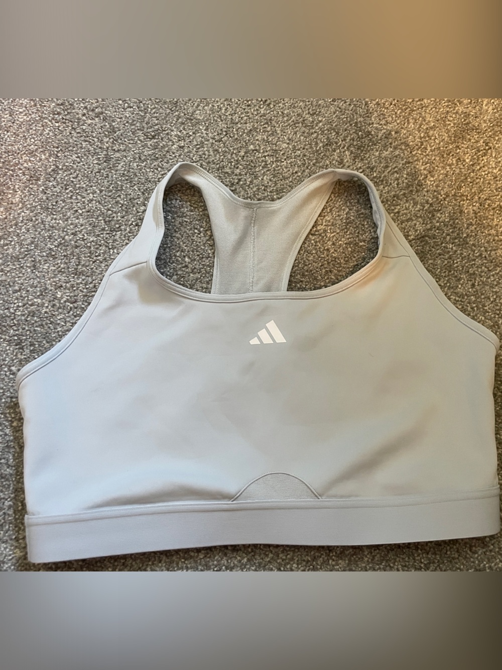 Adidas Light Blue Sports Bra